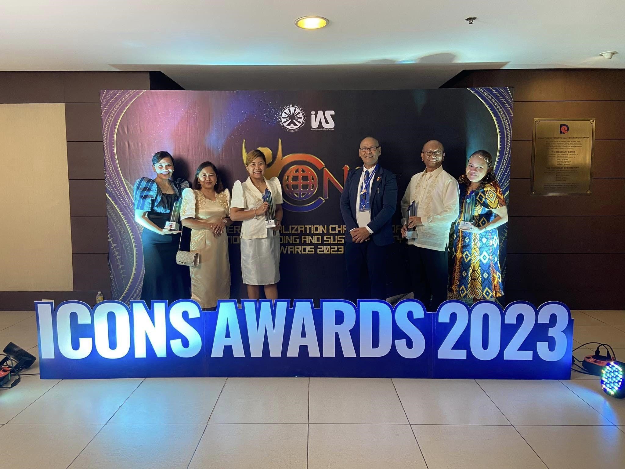 WVSU, recipient of CHED ICONS Award for IZN two years in a row WVSU