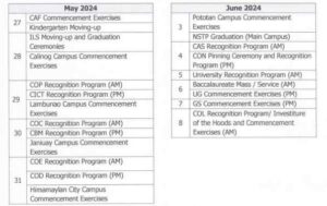Announcement for the WVSU Community