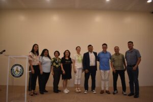 Dr. Villaruz meets with Sunshine Care Foundation for research partnership