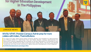 WVSU VPAF, Pototan Campus Admin prep for more collabs with Indian, Thai institutions