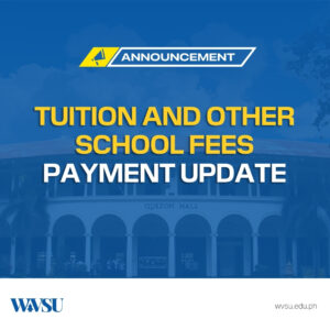 Tuition and Other School Fees Payment Update