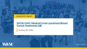 WVSU GAD, Medical Center spearhead Breast Cancer Awareness talk
