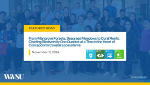 From Mangrove Forests, Seagrass Meadows to Coral Reefs: Charting Biodiversity One Quadrat at a time in the Heart of Concepcion’s Coastal Ecosystems