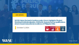WVSU takes the lead in hosting a policy forum; highlights Student Workload Institutionalization, Authentic Assessment as qualifications drivers toward educational excellence of Philippine HEIs