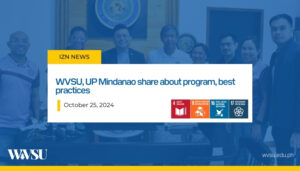 WVSU, UP Mindanao share about program, best practices