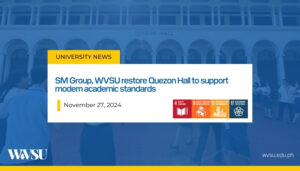 SM Group, WVSU restore Quezon Hall to support modern academic standards