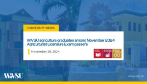 WVSU agriculture graduates among November 2024 Agriculturist Licensure Exam passers