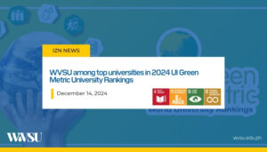 WVSU among top universities in 2024 UI Green Metric University Rankings