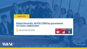 Nobel University, WVSU CBM lay groundwork for future collaboration