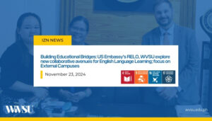 Building Educational Bridges: US Embassy’s RELO, WVSU explore new collaborative avenues for English Language Learning; focus on External Campuses
