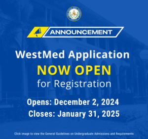 WESTMed Application now open for Registration