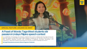A Feast of Words: Taga-West students stir passion in U-days Filipino speech contest