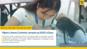 Filipino literary contests, tampok sa 2025 U-Days