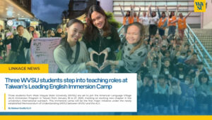 Three WVSU students step into teaching roles at Taiwan’s Leading English Immersion Camp