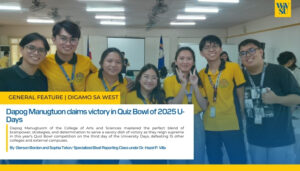 Dapog Manugtuon claims victory in Quiz Bowl of 2025 U-Days