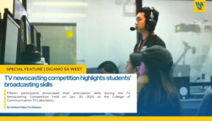 TV newscasting competition highlights students’ broadcasting skills