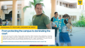 From protecting the campus to dominating the court