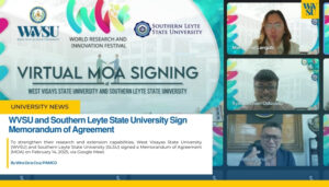 WVSU and Southern Leyte State University Sign Memorandum of Agreement