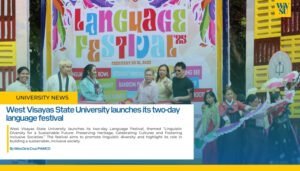 West Visayas State University launches its two-day language festival