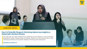 Day 2 of Scientific Research Workshop delivers key insights on Systematic Literature Review
