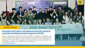 Innovation and Culture: Jeju National University Students conclude enriching immersion program at WVSU