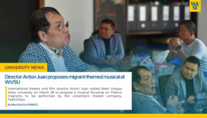 Director Anton Juan proposes migrant-themed musical at WVSU