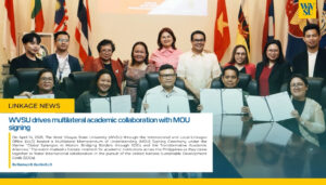 WVSU drives multilateral academic collaboration with MOU signing
