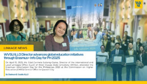 WVSU ILLO Director advances global education initiatives through Erasmus + Info Day for PH 2025