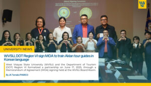 WVSU, DOT Region VI sign MOA to train Aklan tour guides in Korean language