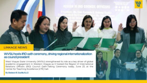 WVSU hosts IRO oath ceremony, driving regional internationalization as council president