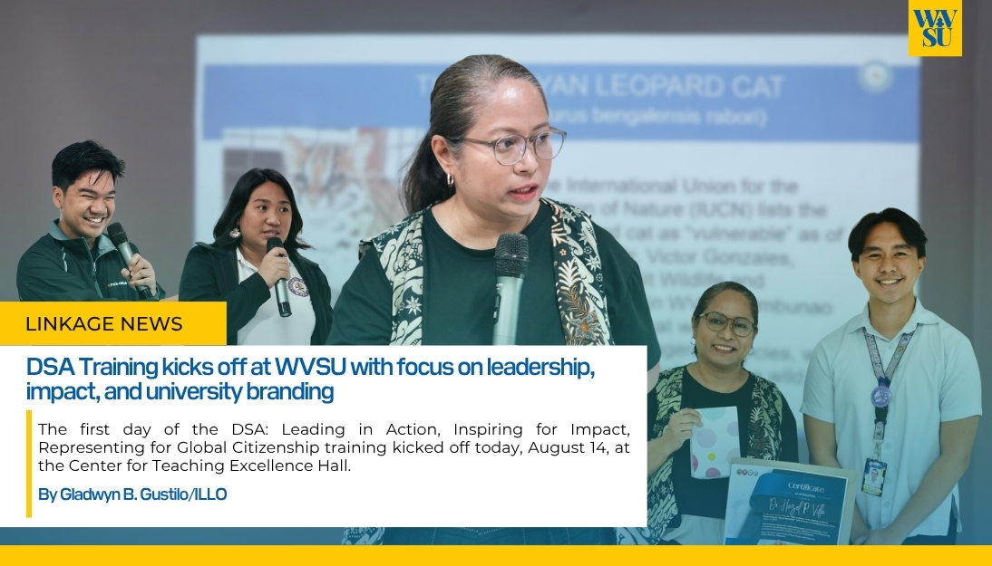 DSA training kicks off at WVSU with focus on leadership, impact, and university branding