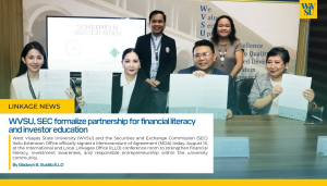WVSU, SEC formalize partnership for financial literacy and investor education
