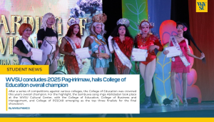 WVSU concludes 2025 Pag-iririmaw, hails College of Education overall champion