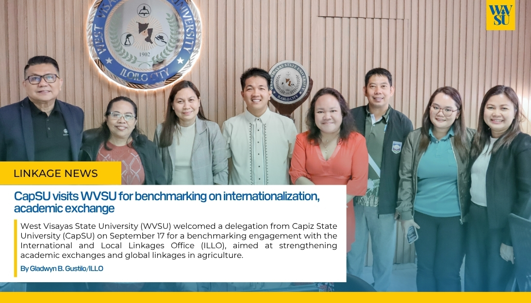 CapSU visits WVSU for benchmarking on internationalization, academic exchange
