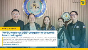 WVSU welcomes USEP delegation for academic benchmarking visit