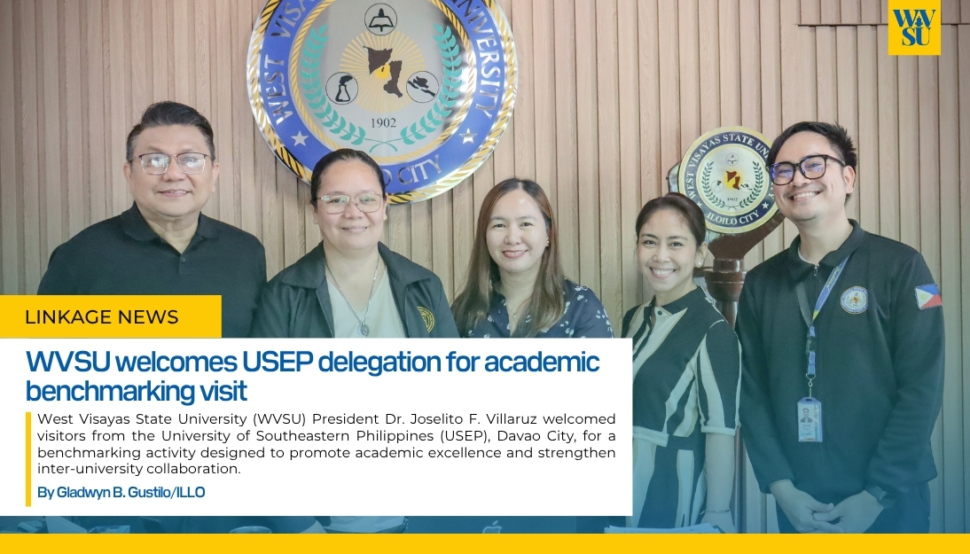 WVSU welcomes USEP delegation for academic benchmarking visit