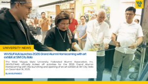 WVSUFAAI launches 2026 Grand Alumni Homecoming with art exhibit at SM City Iloilo