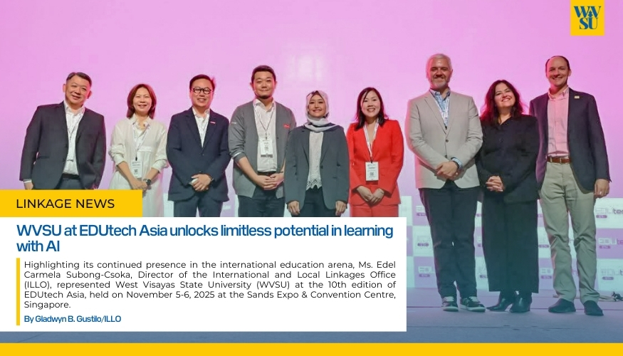 WVSU at EDUtech Asia limitless potential in learning with AI