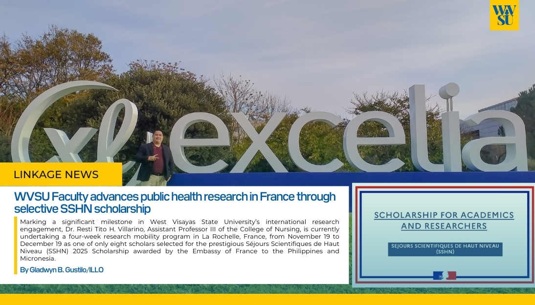 WVSU Faculty advances public health research in France through selective SSHN scholarship