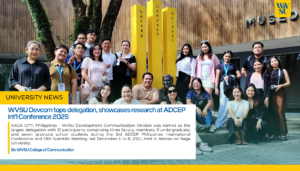 WVSU Devcom tops delegation, showcases research at ADCEP Int’l Conference 2025