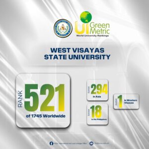 WVSU sets regional benchmark in UI GreenMetric 2025