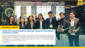 WVSU-CICT presents disaster, health tech research at international conference in Taiwan