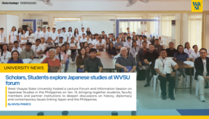 Scholars, Students explore Japanese studies at WVSU forum