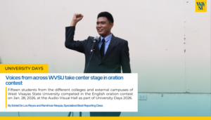 Voices from across WVSU take center stage in oration contest