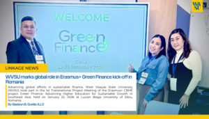 WVSU marks global role in Erasmus+ Green Finance kick-off in Romania
