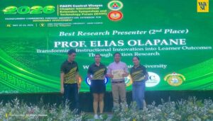 WVSU professor bags 2nd place at international extension symposium in Cebu
