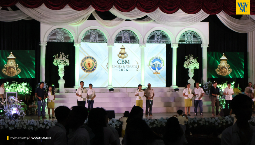 WVSU CBM recognizes student excellence in 2026 Honors and Awards rites