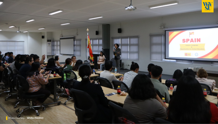 Spanish Embassy education advisor shares study, work opportunities in Spain at WVSU