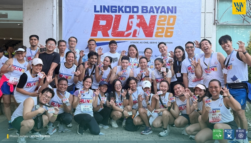 WVSU joins Lingkod Bayani Run 2026, bags 3rd place in women’s 10K